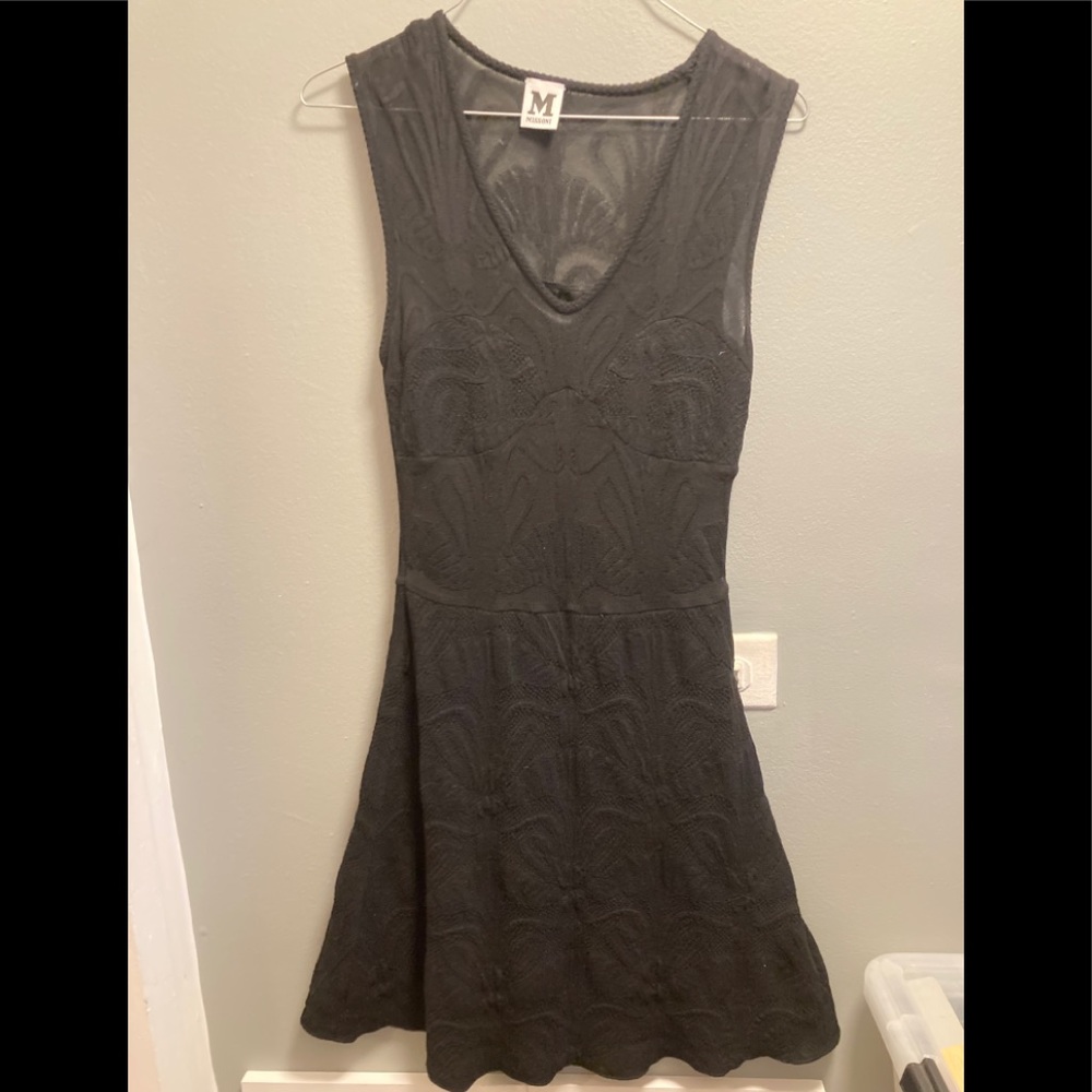 Missoni Black Dress Size 38 Ex Cond
